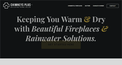 Desktop Screenshot of chimneysplusgutters.com